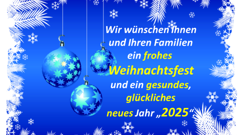 Weihnachtswünsche 2024